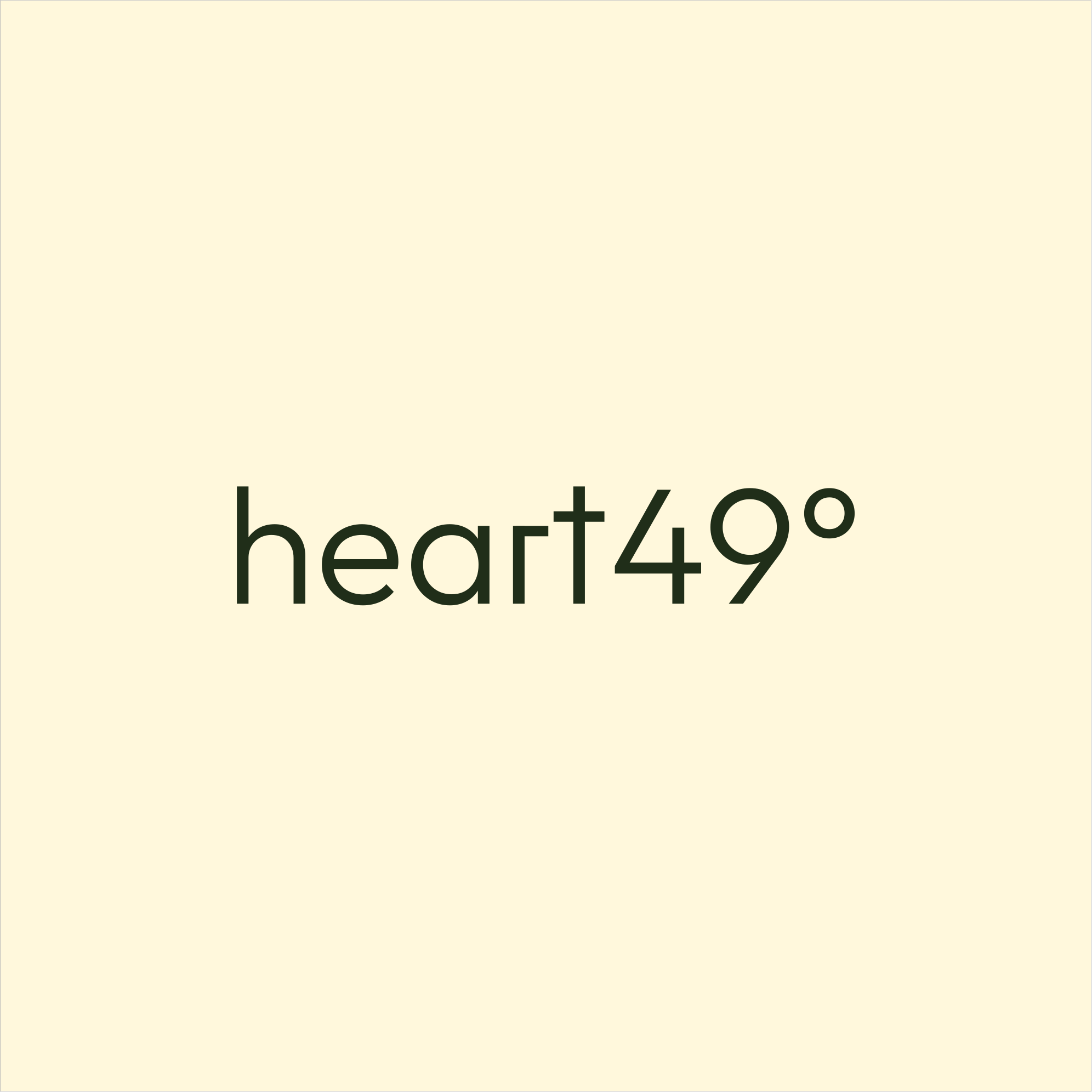 Logo Design by Logo by Serhii for heart49° | Design #37772620
