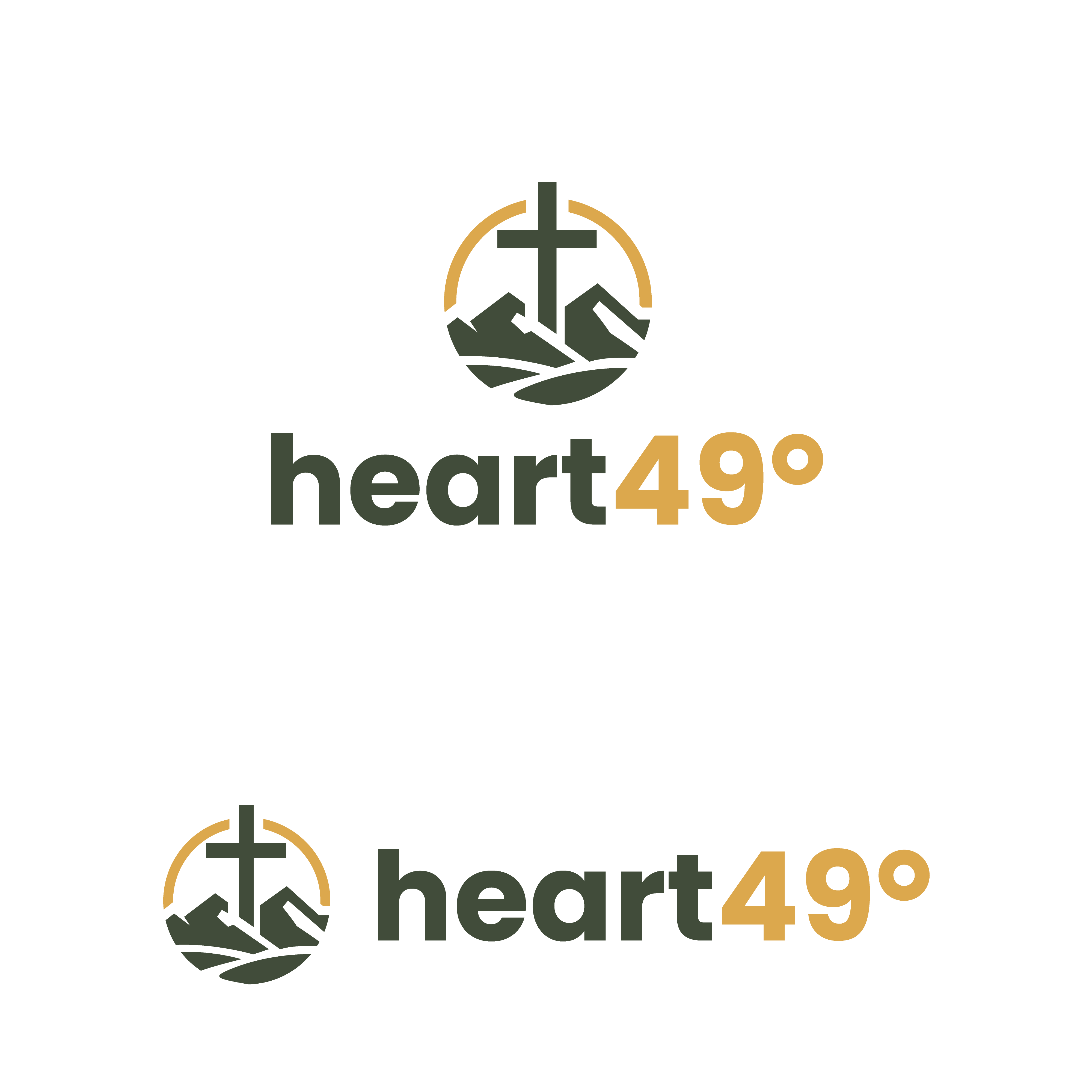 Logo Design by Casey Kelechi for heart49° | Design #37757807