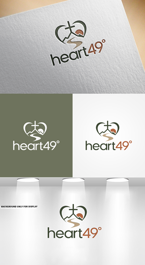 Logo Design by Sanjana Eti for heart49° | Design: #37759622
