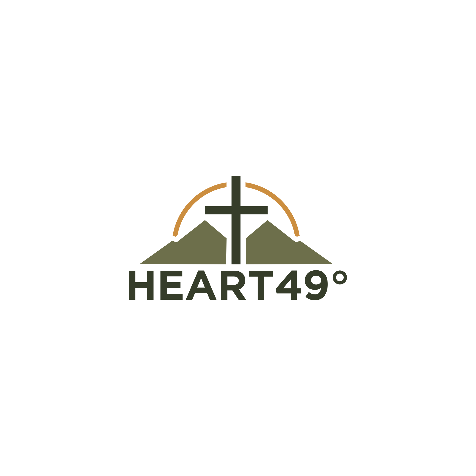 Logo Design by ni9 for heart49° | Design #37756177