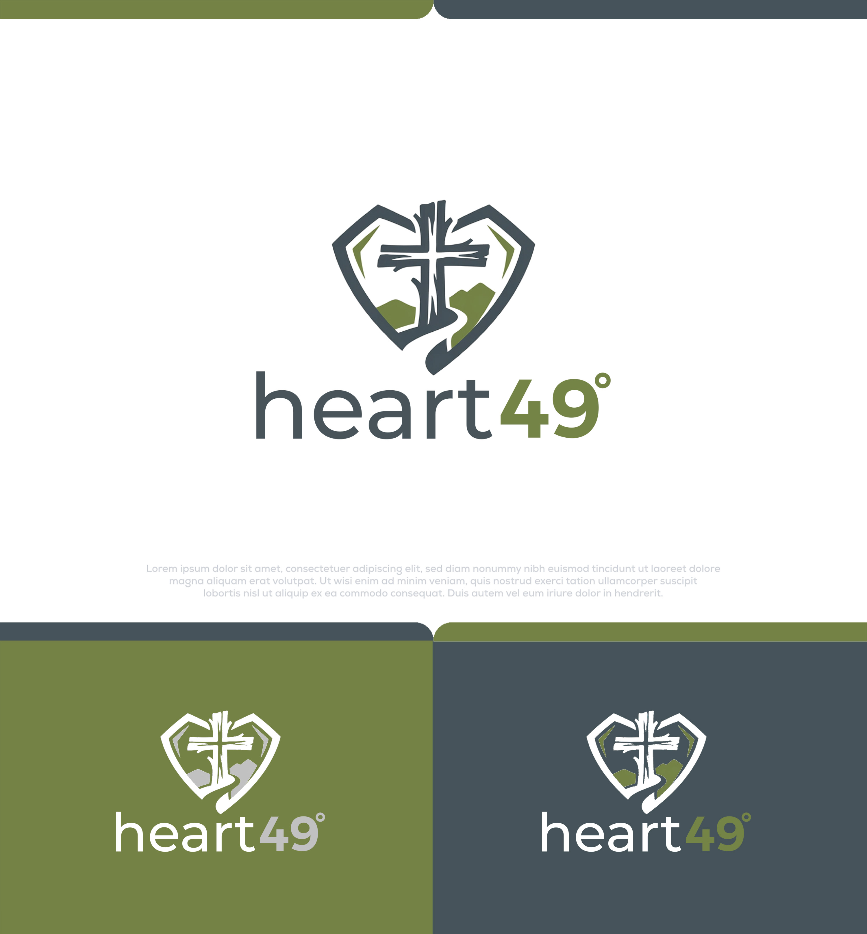 Logo Design by InkPilot_Studio™ for heart49° | Design #37763387