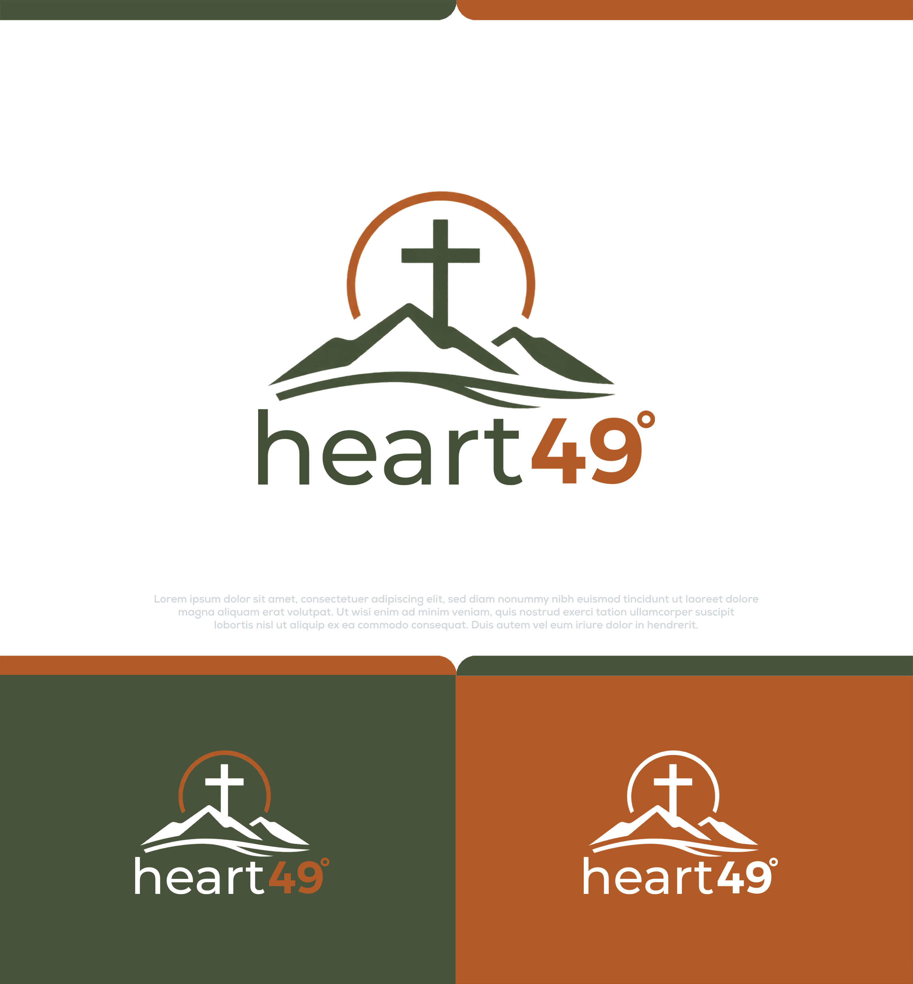 Logo Design by InkPilot_Studio™ for heart49° | Design #37763391
