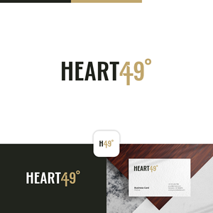 Logo Design by Dell_a.Design for heart49° | Design: #37757772