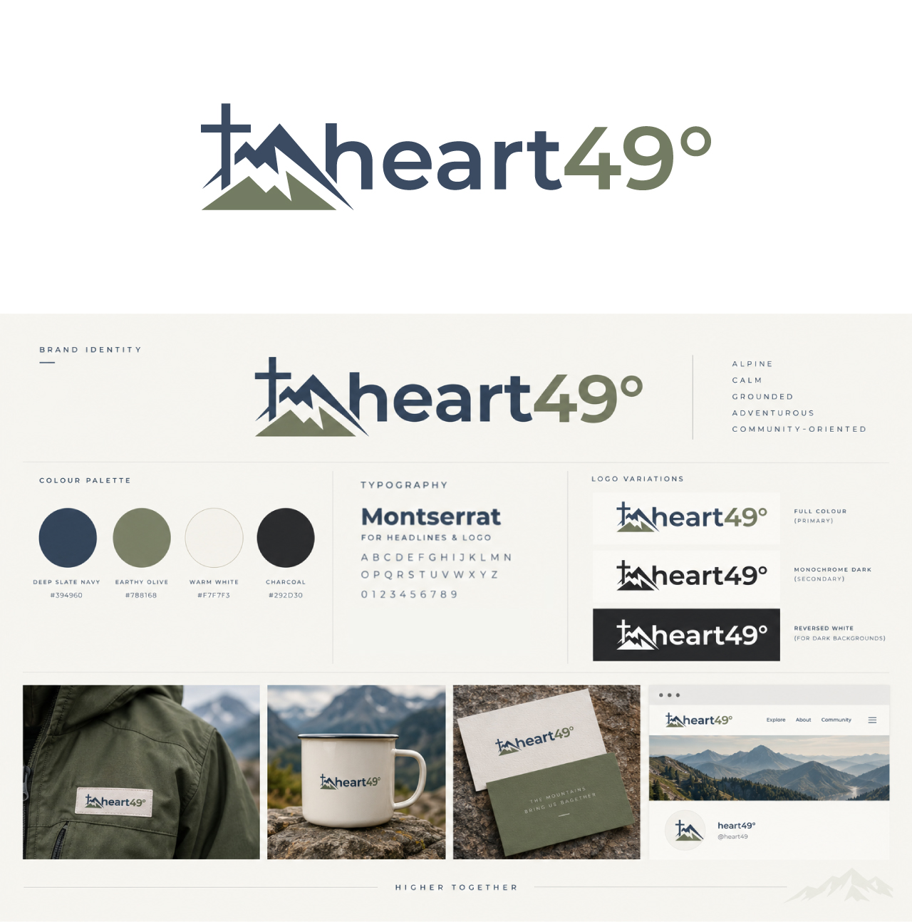 Logo Design by Elite Star for heart49° | Design #37773085