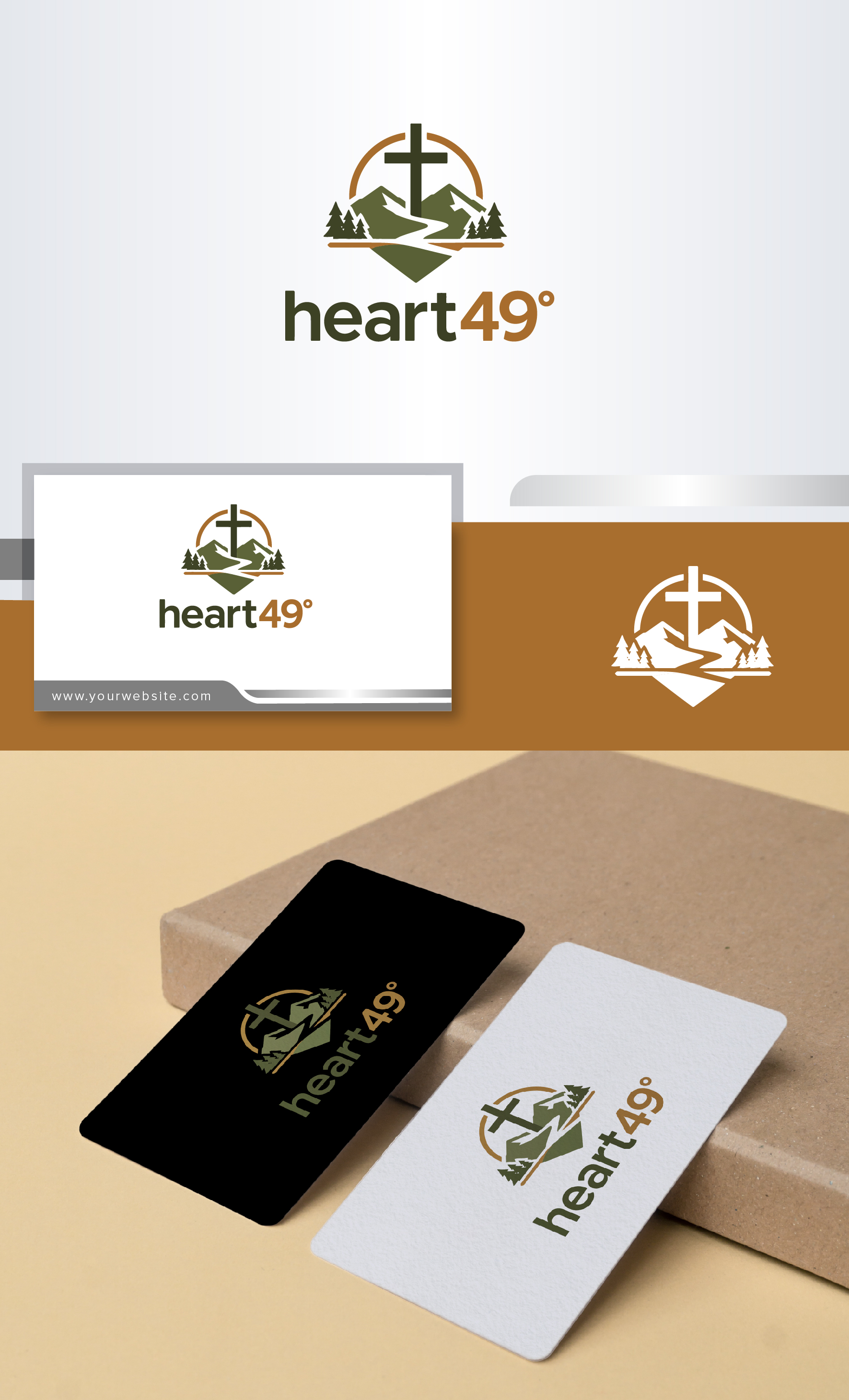 Logo Design by Alamin7230 for heart49° | Design #37756235
