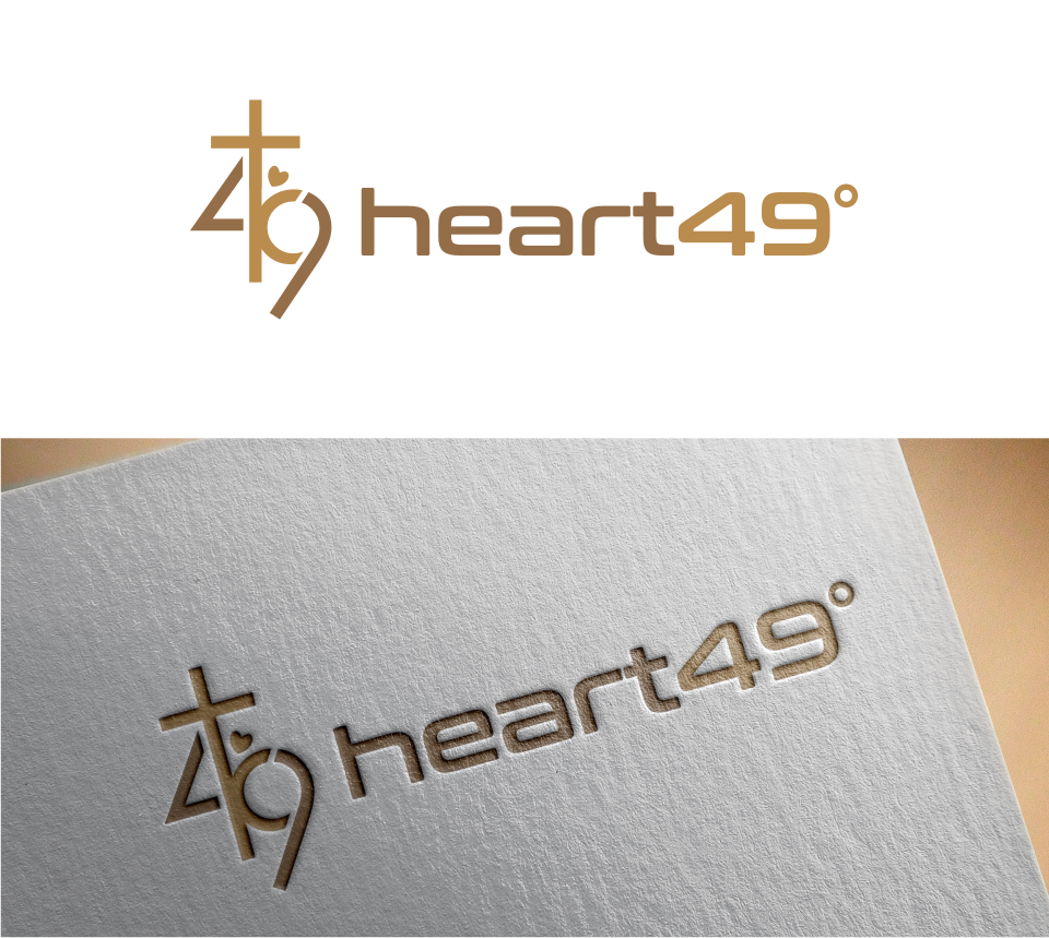 Logo Design by logobana for heart49° | Design #37759027