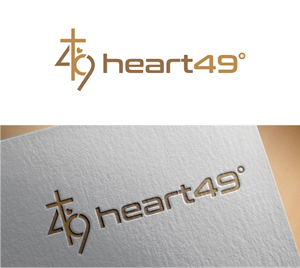 Logo Design by logobana for heart49° | Design: #37759027