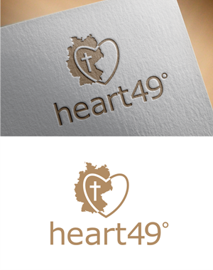 Logo Design by logobana for heart49° | Design: #37763285