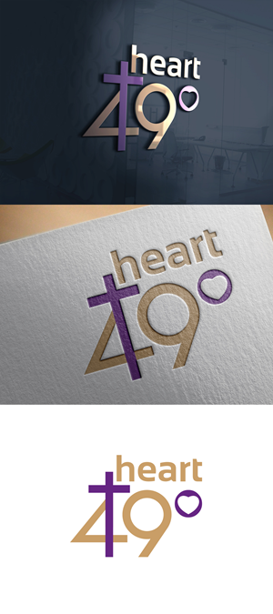 Logo Design by ddog for heart49° | Design: #37775425