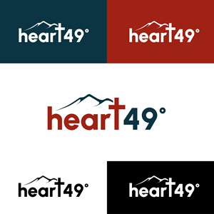 Logo Design by razertron for heart49° | Design: #37776801