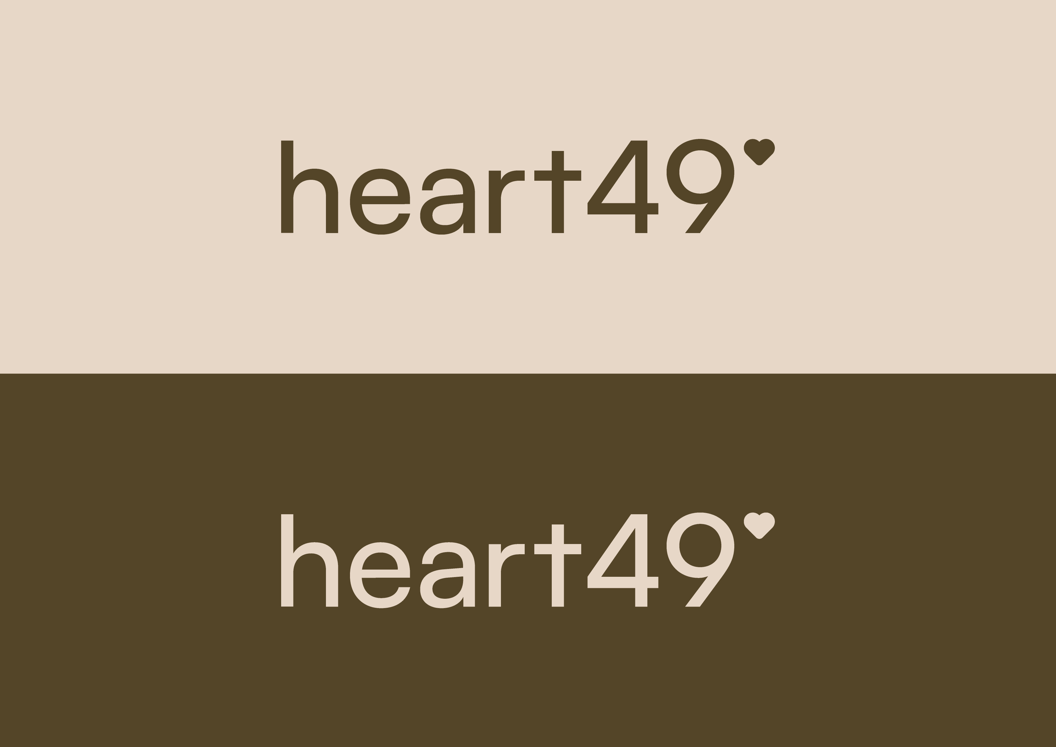 Logo Design by Tejas.28 for heart49° | Design #37757103