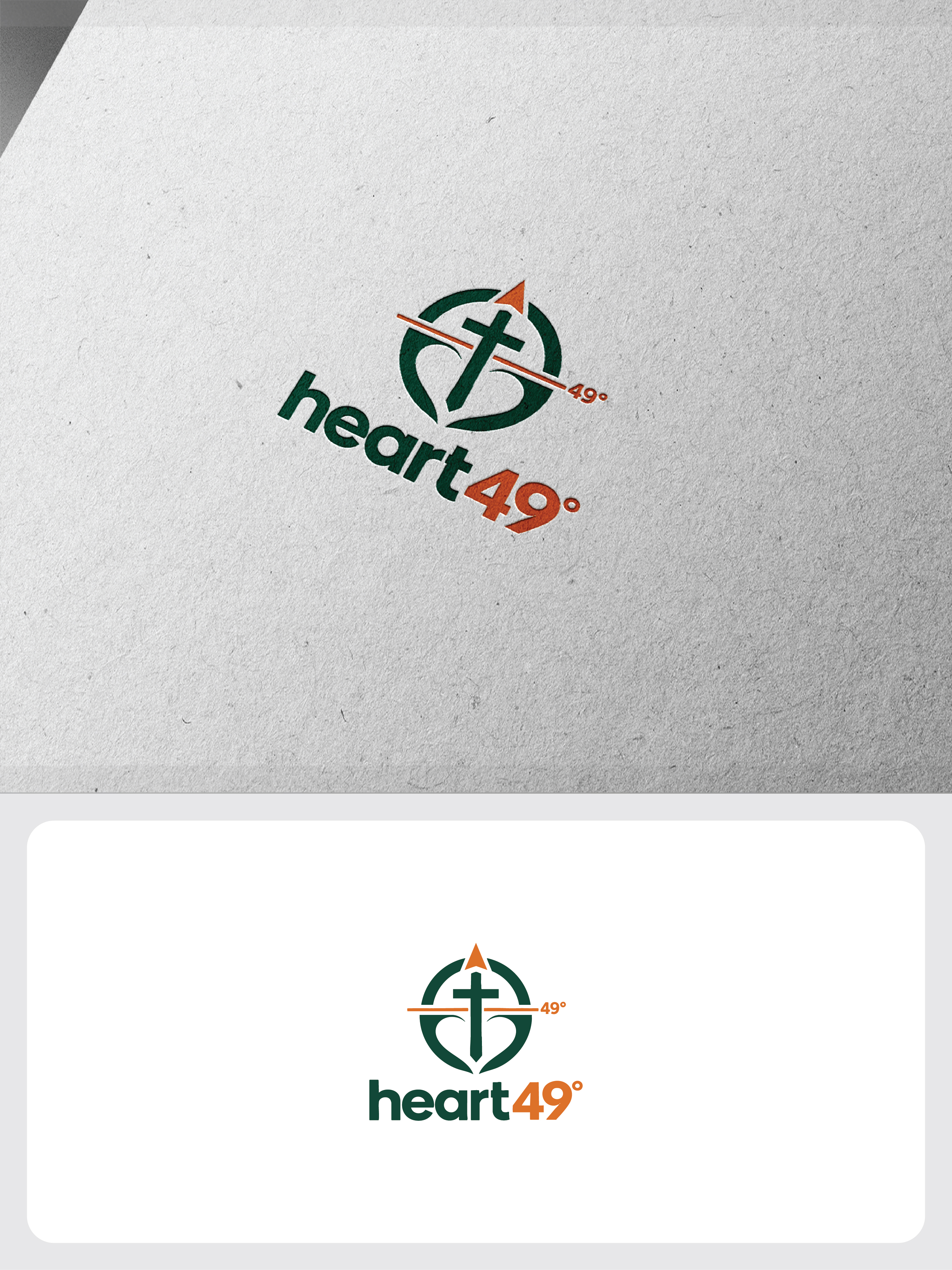 Logo Design by raju.creative for heart49° | Design #37761208