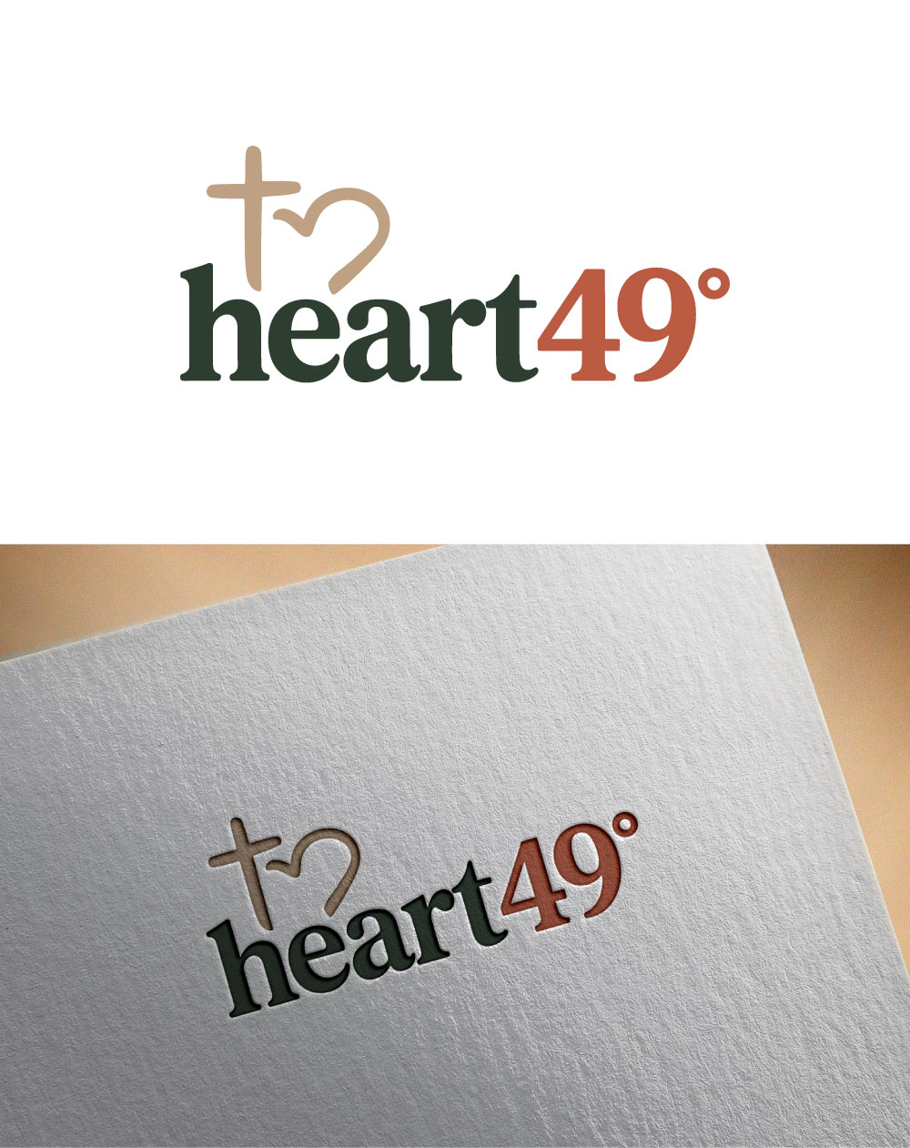 Logo Design by shekhor for heart49° | Design #37756448