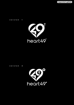 Logo Design by __Alom__ for heart49° | Design: #37771082