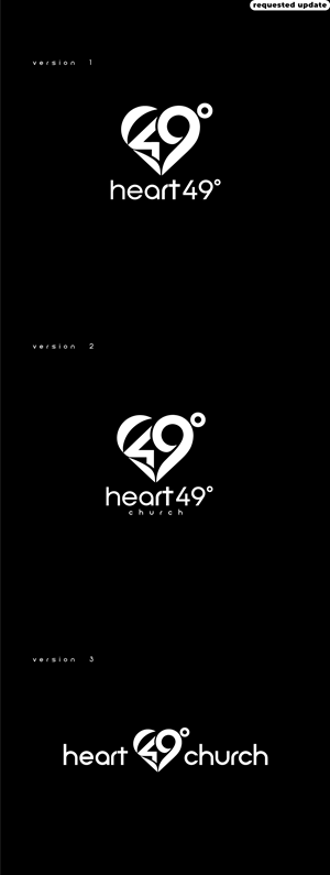 Logo Design by __Alom__ for heart49° | Design: #37803876