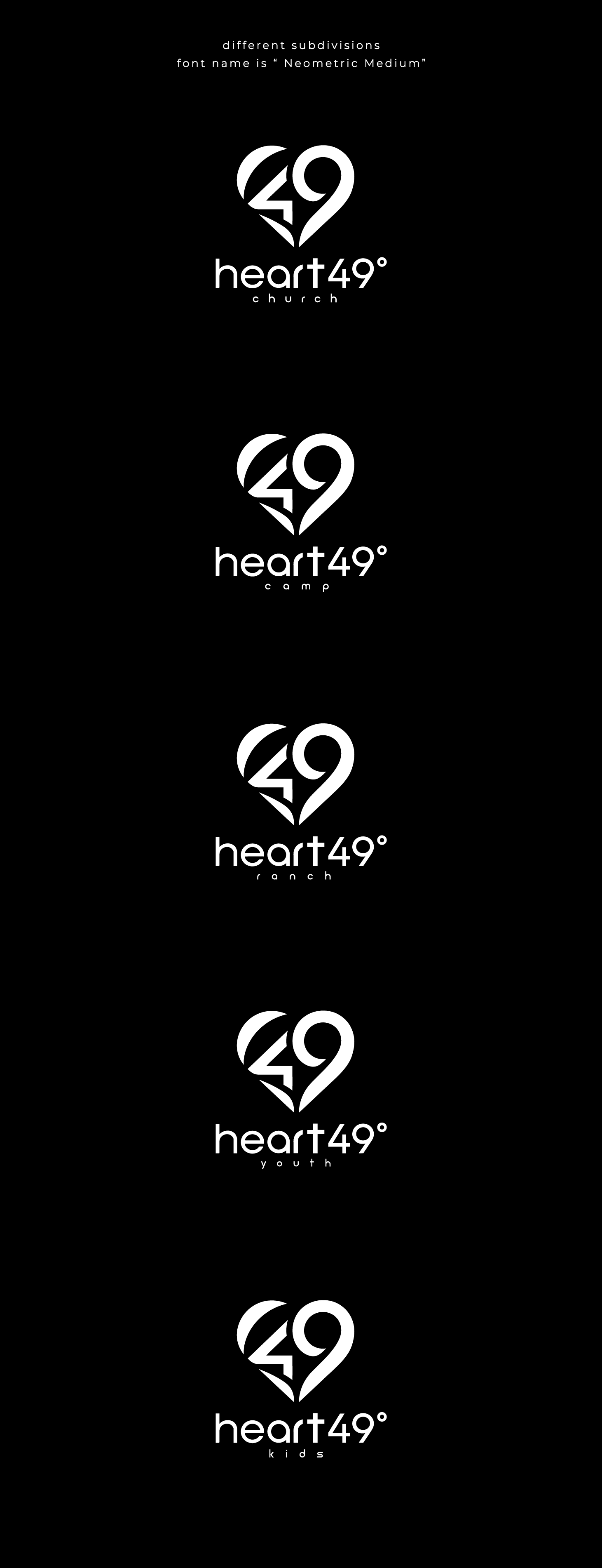 Logo Design by __Alom__ for heart49° | Design #37809386