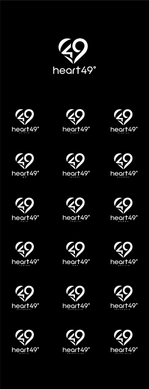 Logo Design by __Alom__ for heart49° | Design: #37810658