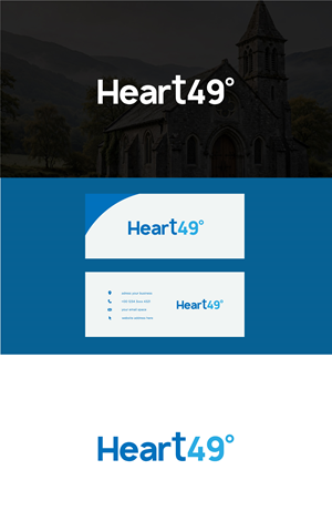 Logo Design by Annapoorna Design Co for heart49° | Design: #37777211