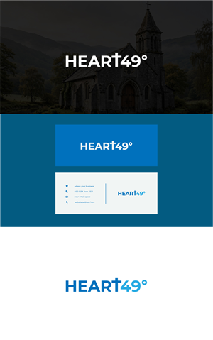 Logo Design by Annapoorna Design Co for heart49° | Design: #37779491
