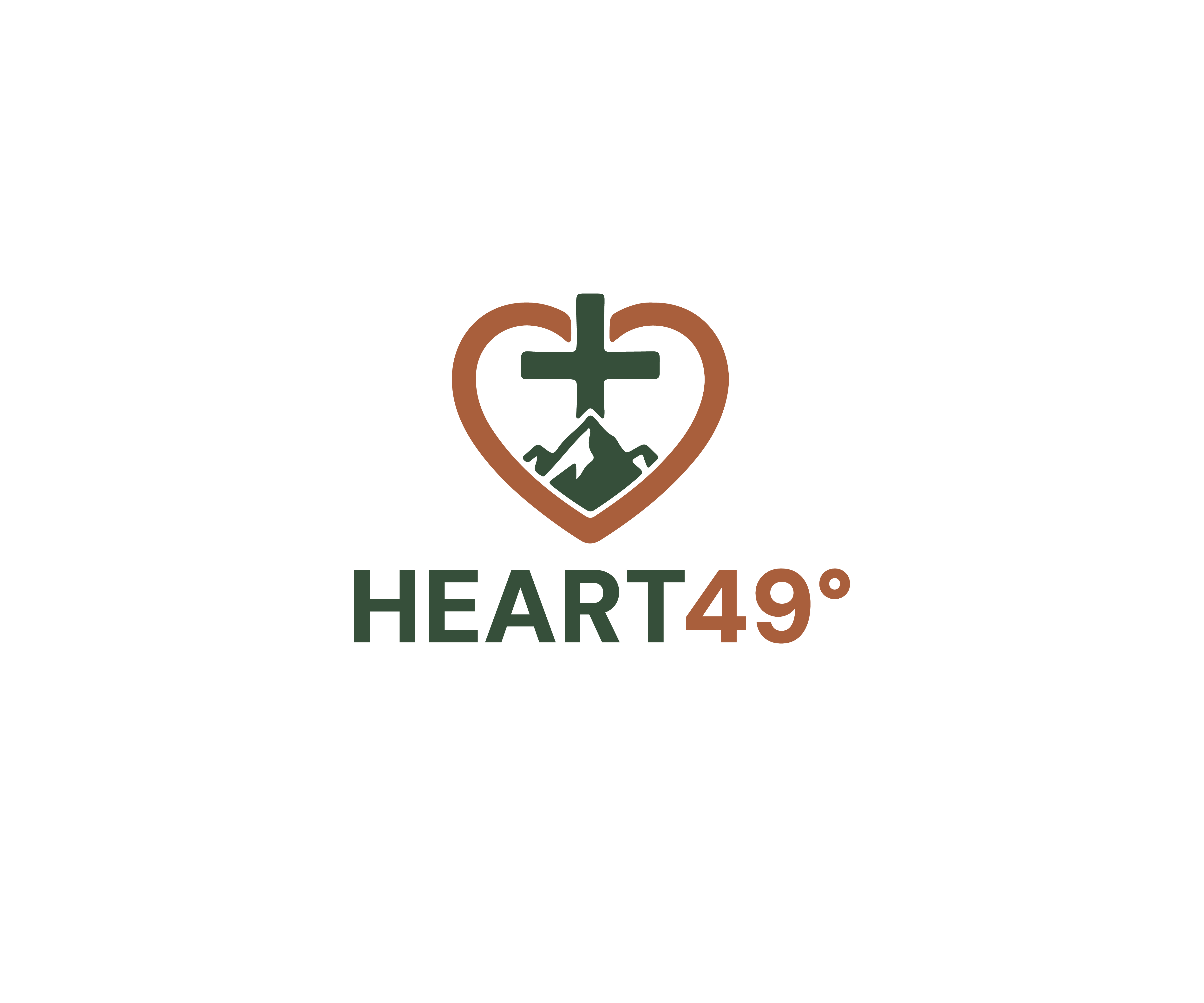 Logo Design by OmR786 for heart49° | Design #37762571