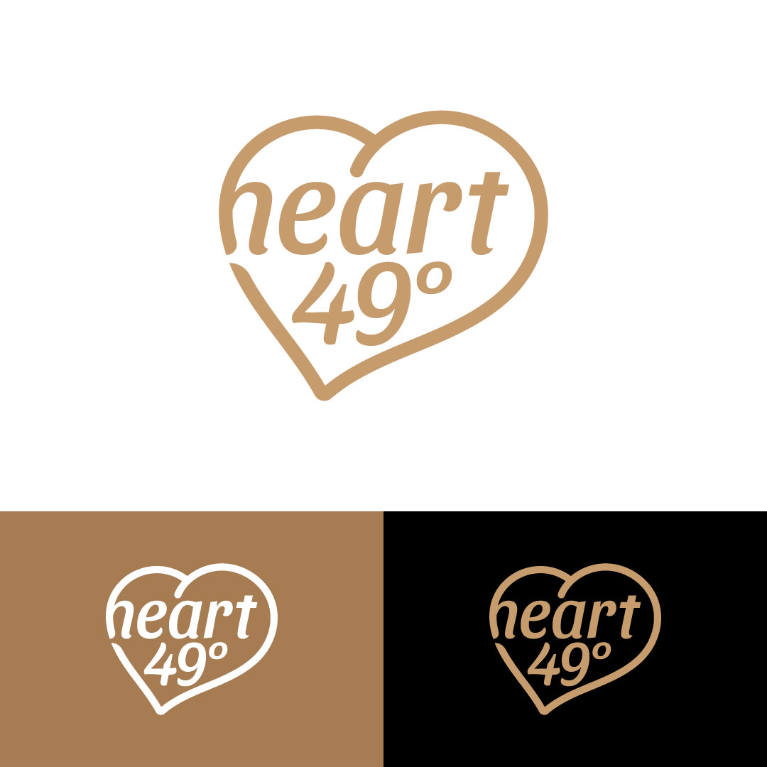 Logo Design by Icih for heart49° | Design #37756774