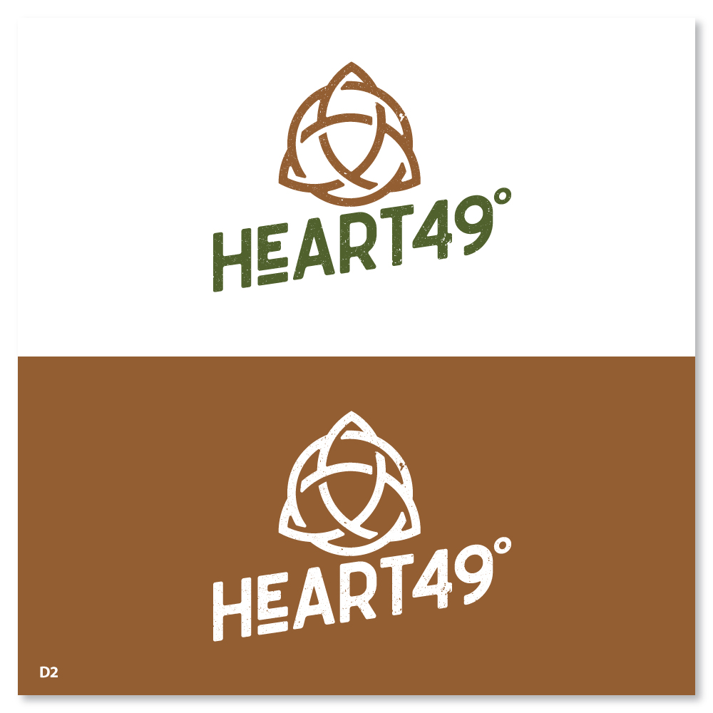 Logo Design by Sujit Banerjee for heart49° | Design #37757555