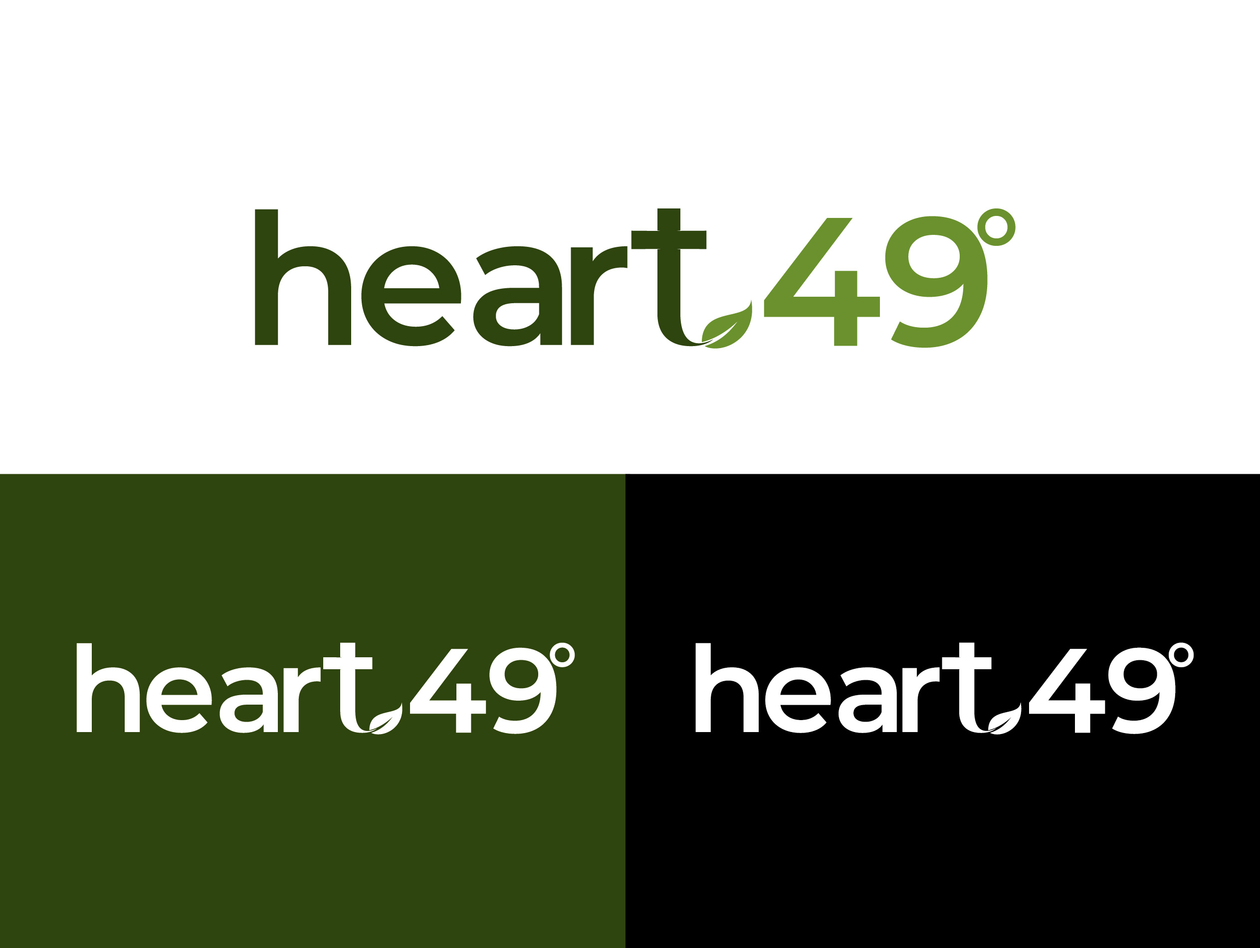 Logo Design by jika for heart49° | Design #37758306