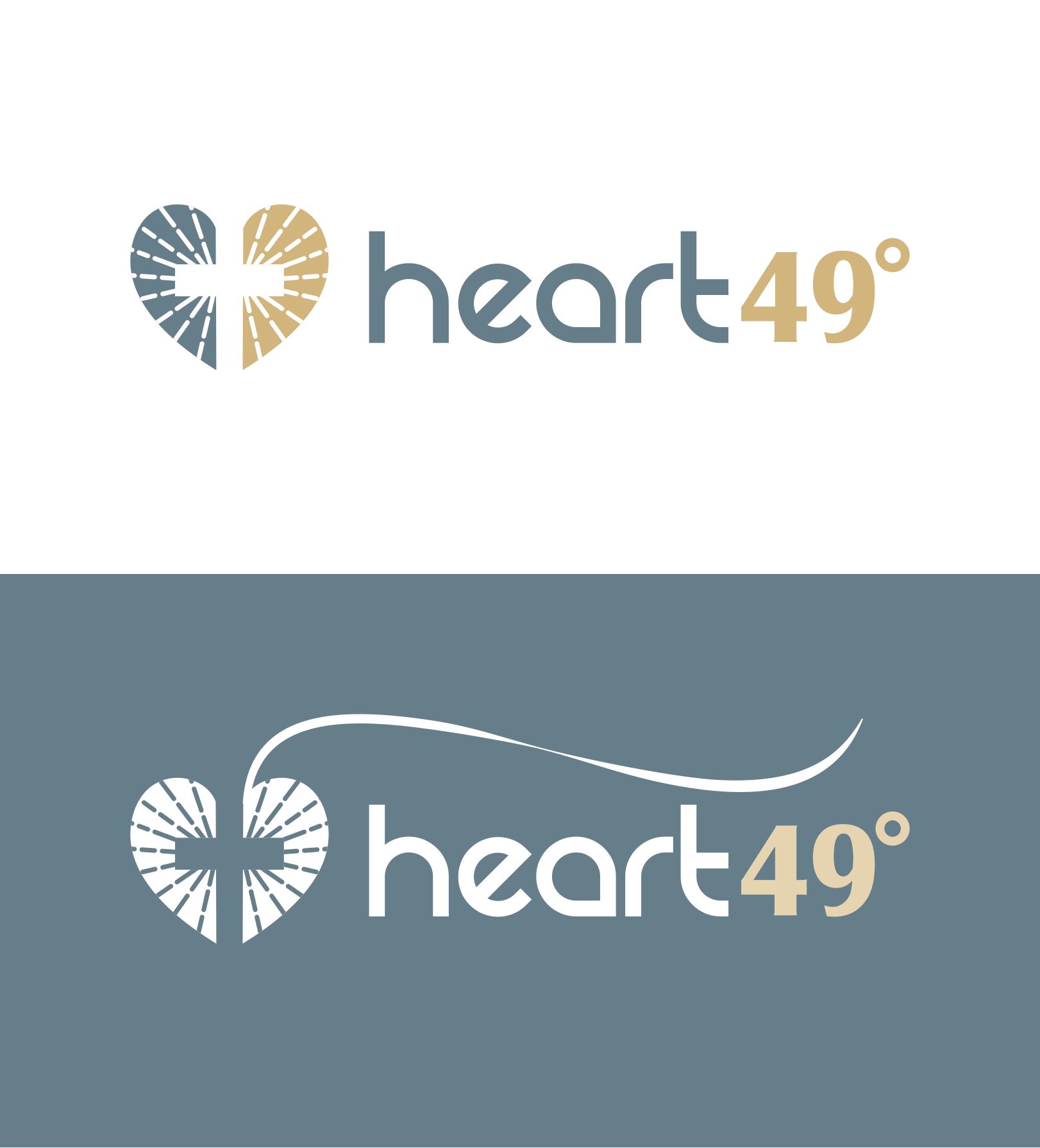 Logo Design by graphics1 for heart49° | Design #37773315