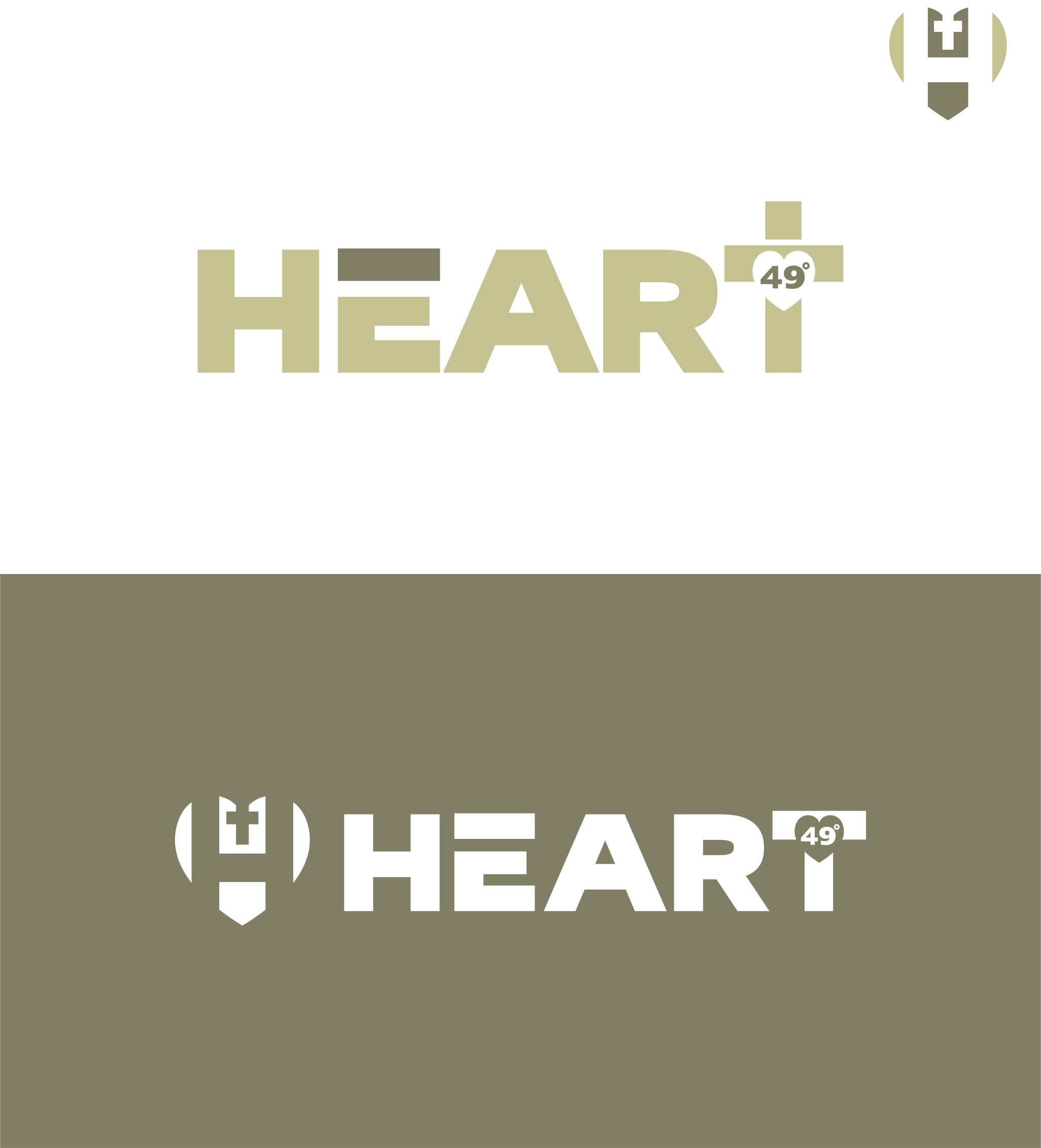 Logo Design by graphics1 for heart49° | Design #37773866