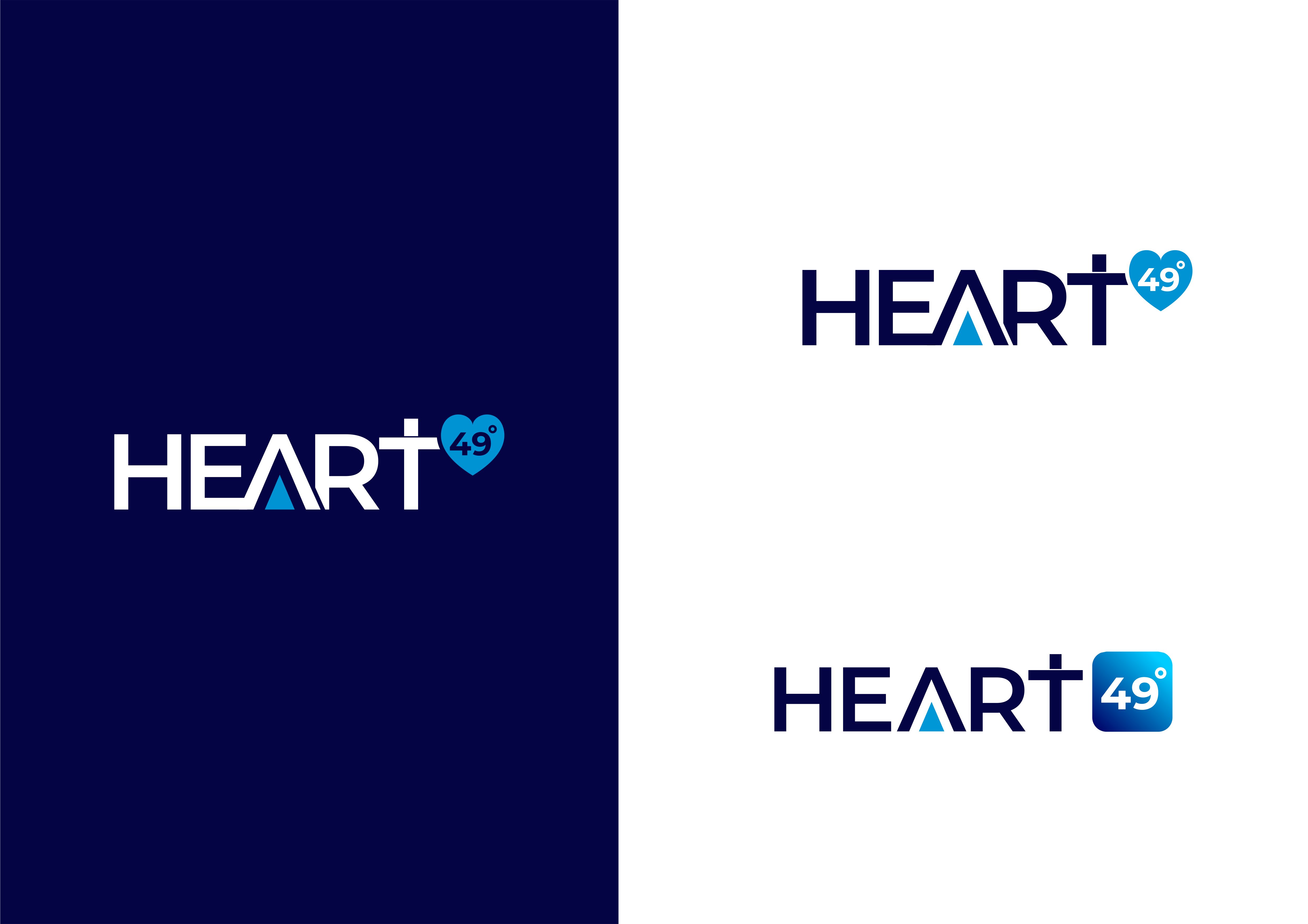 Logo Design by graphics1 for heart49° | Design #37810698
