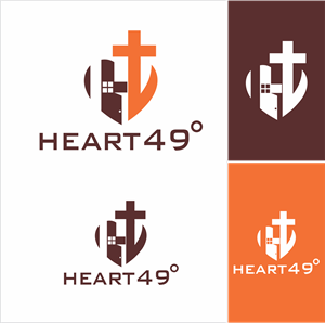 Logo Design by Barros Design for heart49° | Design: #37770871