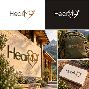 Logo Design by N83touchthesky for heart49° | Design #37757272