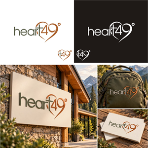 Logo Design by N83touchthesky for heart49° | Design: #37757448