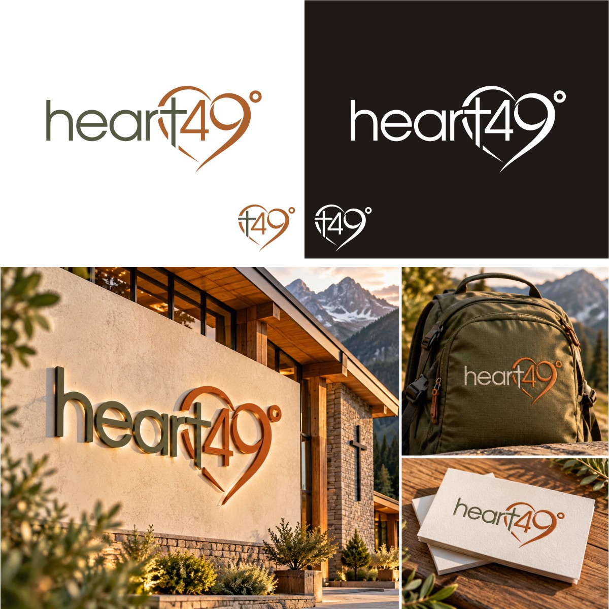 Logo Design by N83touchthesky for heart49° | Design #37757450