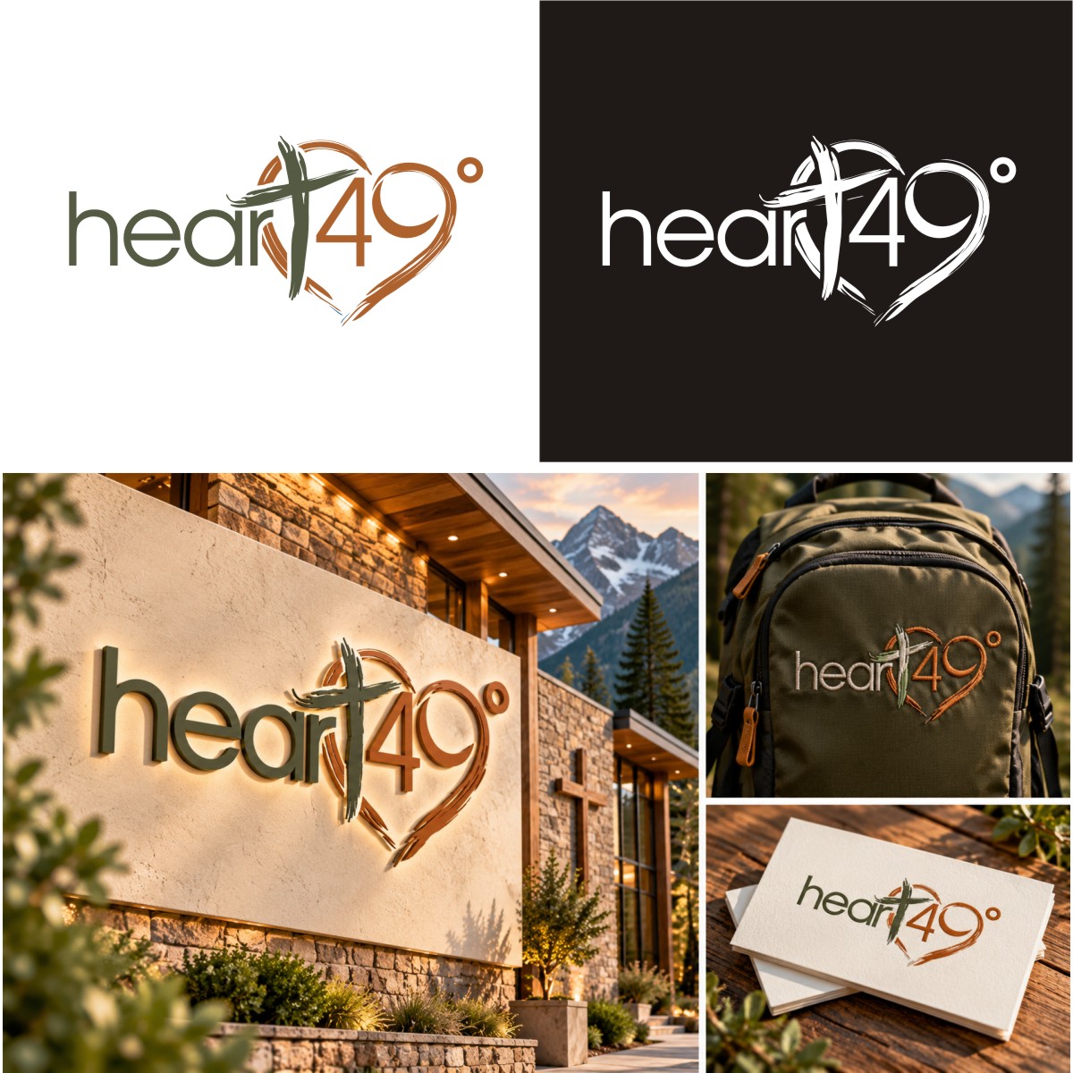 Logo Design by N83touchthesky for heart49° | Design #37758377