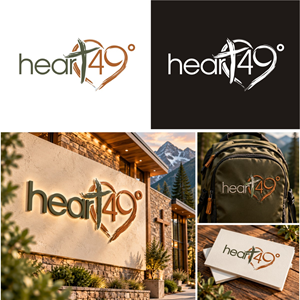 Logo Design by N83touchthesky for heart49° | Design: #37758377