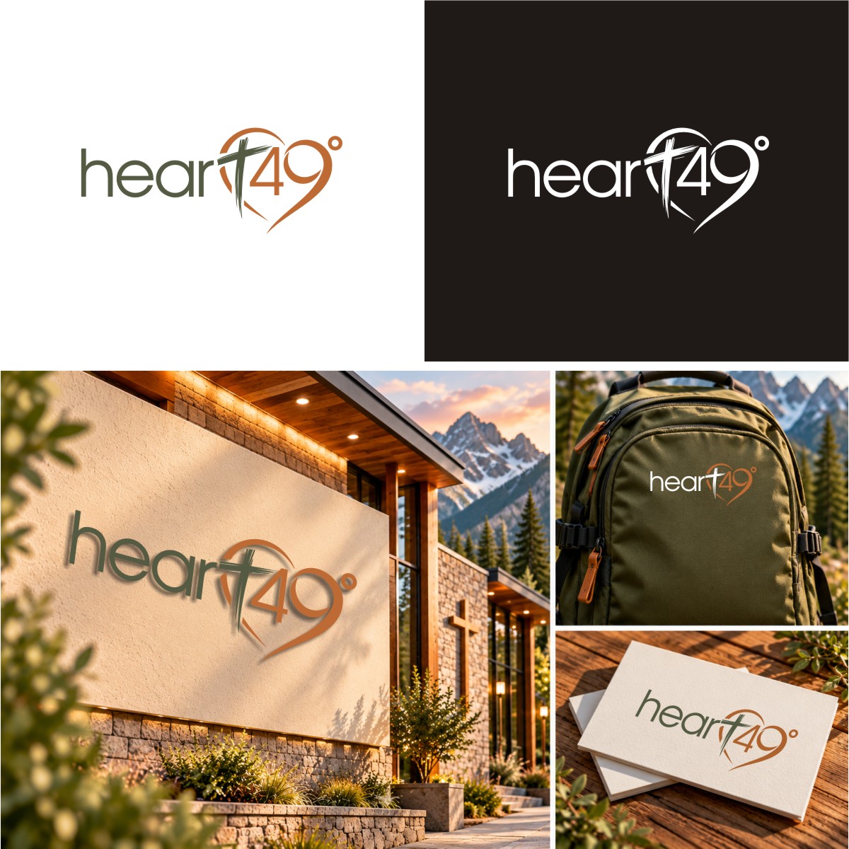 Logo Design by N83touchthesky for heart49° | Design #37759904