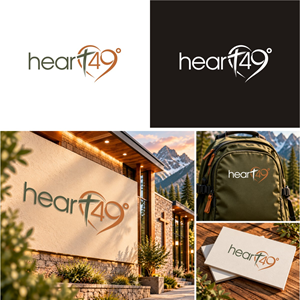 Logo Design by N83touchthesky for heart49° | Design: #37759905