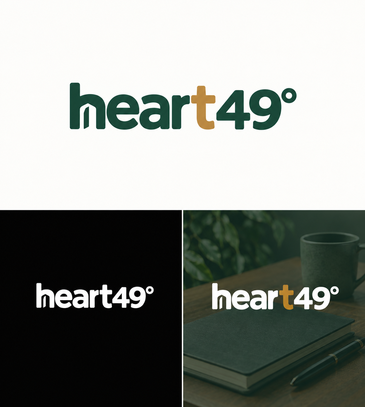 Logo Design by smokyy26 for heart49° | Design #37782922