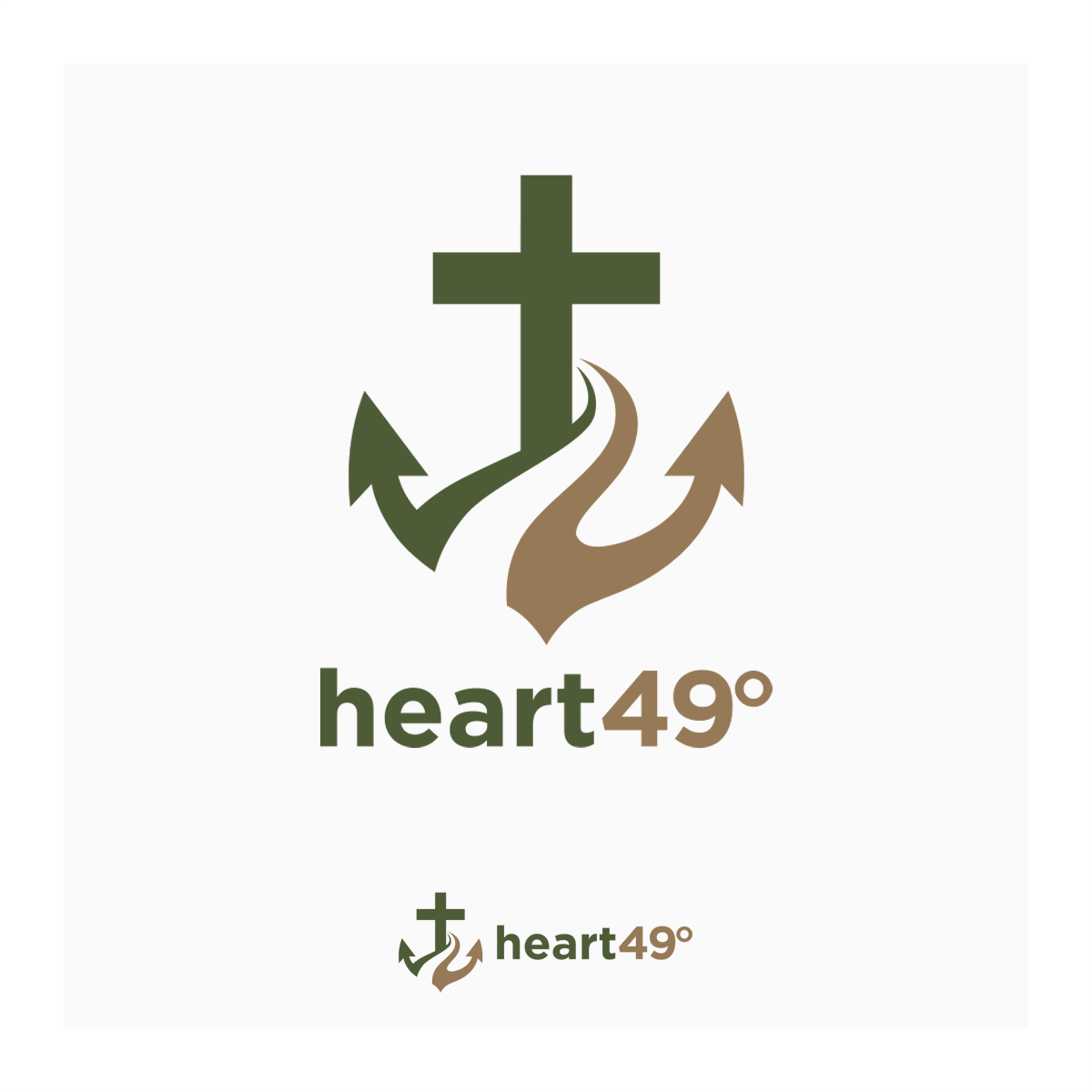 Logo Design by Mungbejotok for heart49° | Design #37774832
