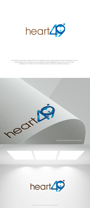 Logo Design by zebronicgraphic for heart49° | Design: #37757929