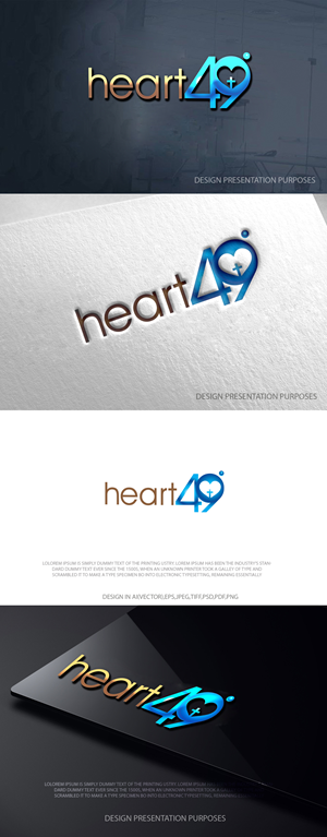 Logo Design by zebronicgraphic for heart49° | Design: #37757930
