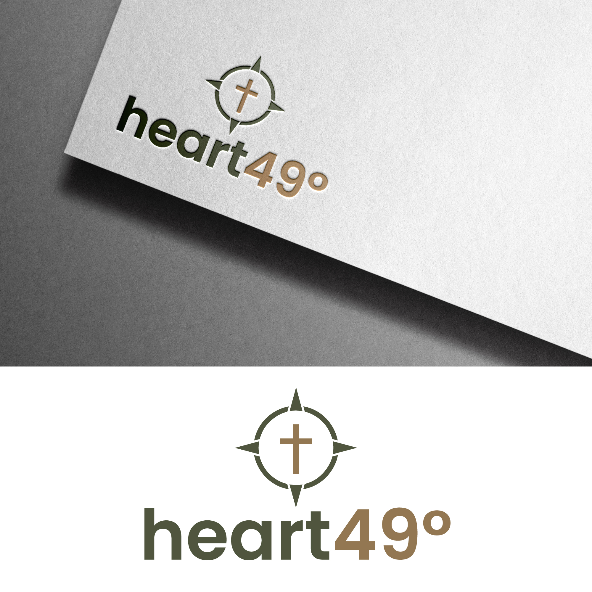 Logo Design by Prodesign81 for heart49° | Design #37769405