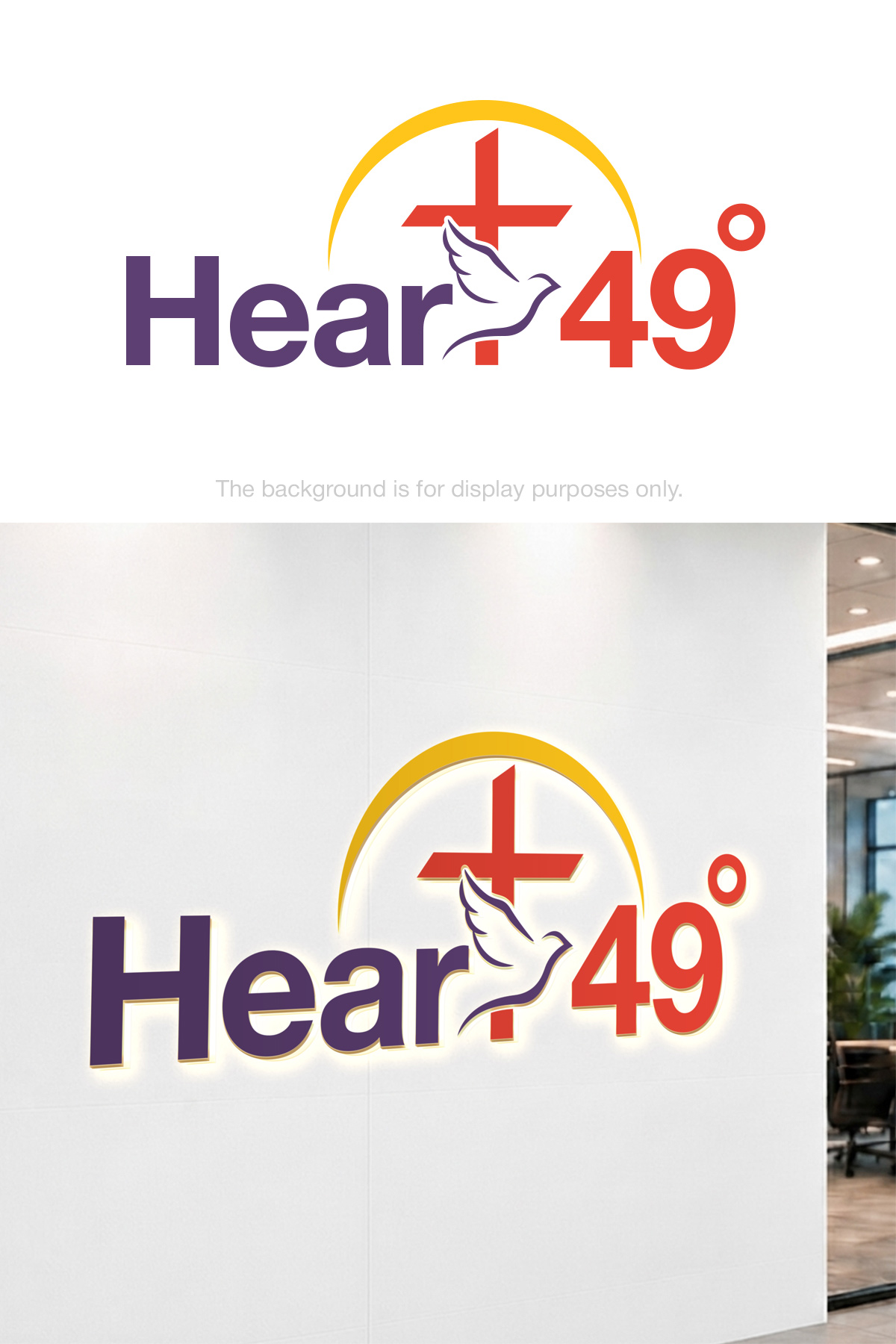 Logo Design by edwinnegz1 for heart49° | Design #37756216