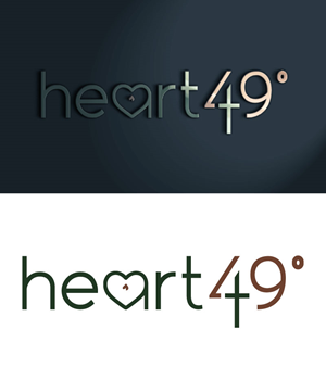 Logo Design by Betsey for heart49° | Design: #37758374