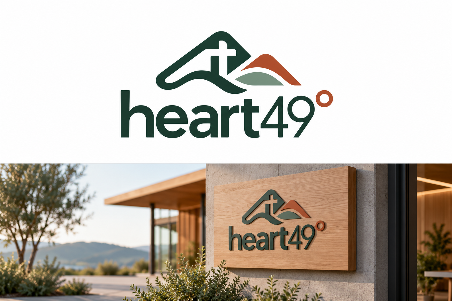 Logo Design by aneskayirt for heart49° | Design #37756277