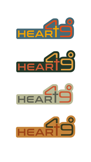 Logo Design by simple mind for heart49° | Design: #37756386