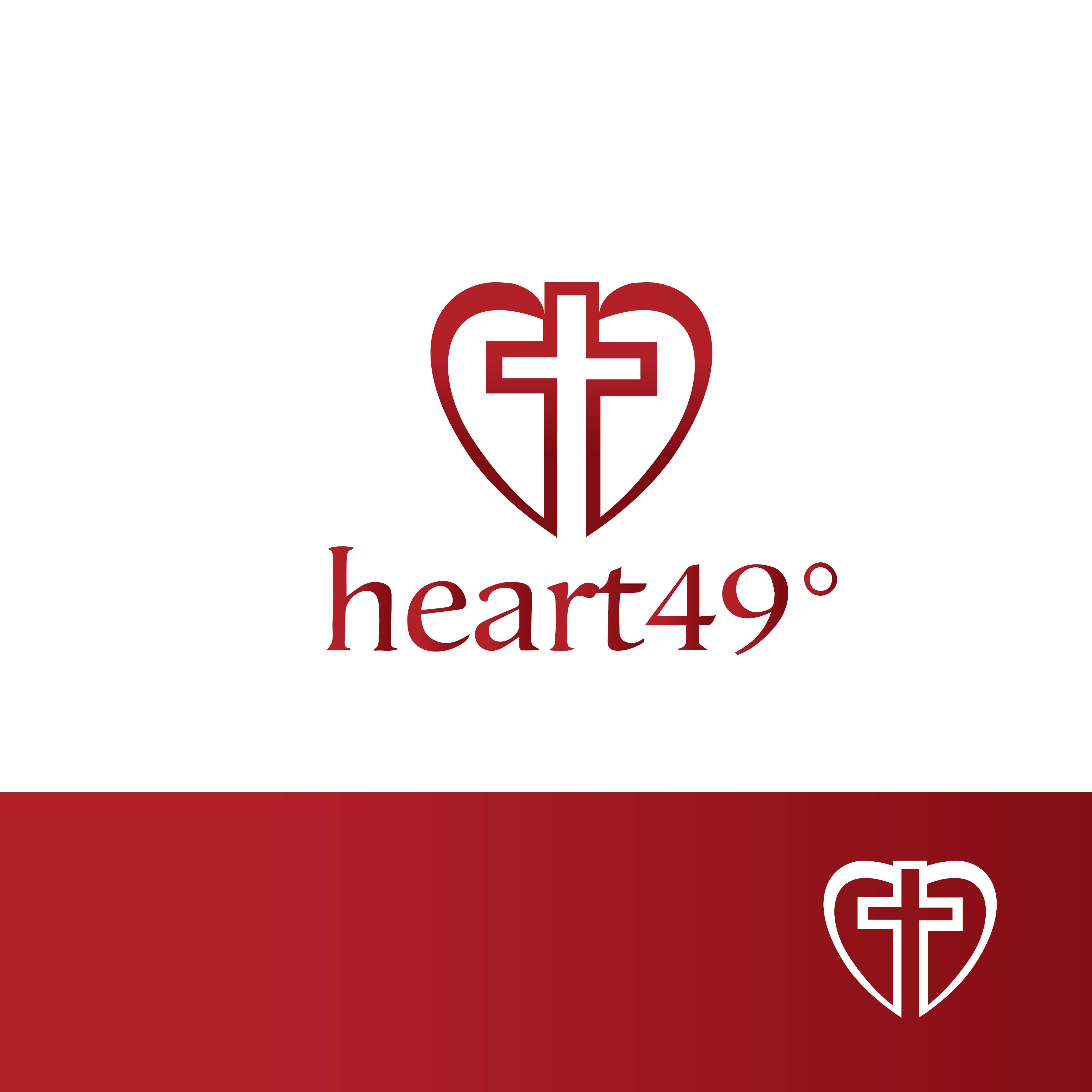 Logo Design by Sampath m for heart49° | Design #37756834