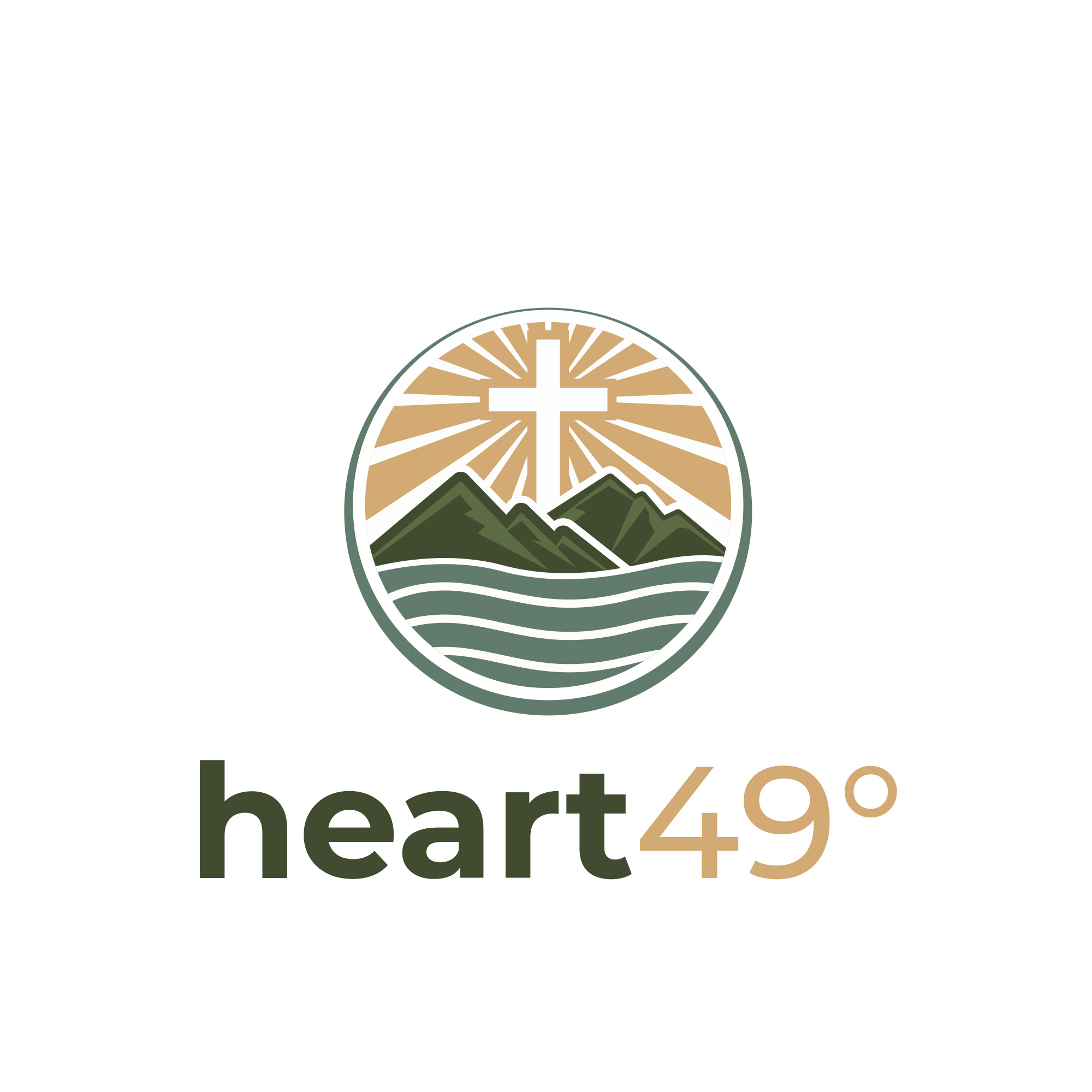 Logo Design by joneerror for heart49° | Design #37758207
