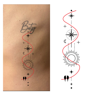 Tattoo Design by belimbing for this project | Design: #37772057